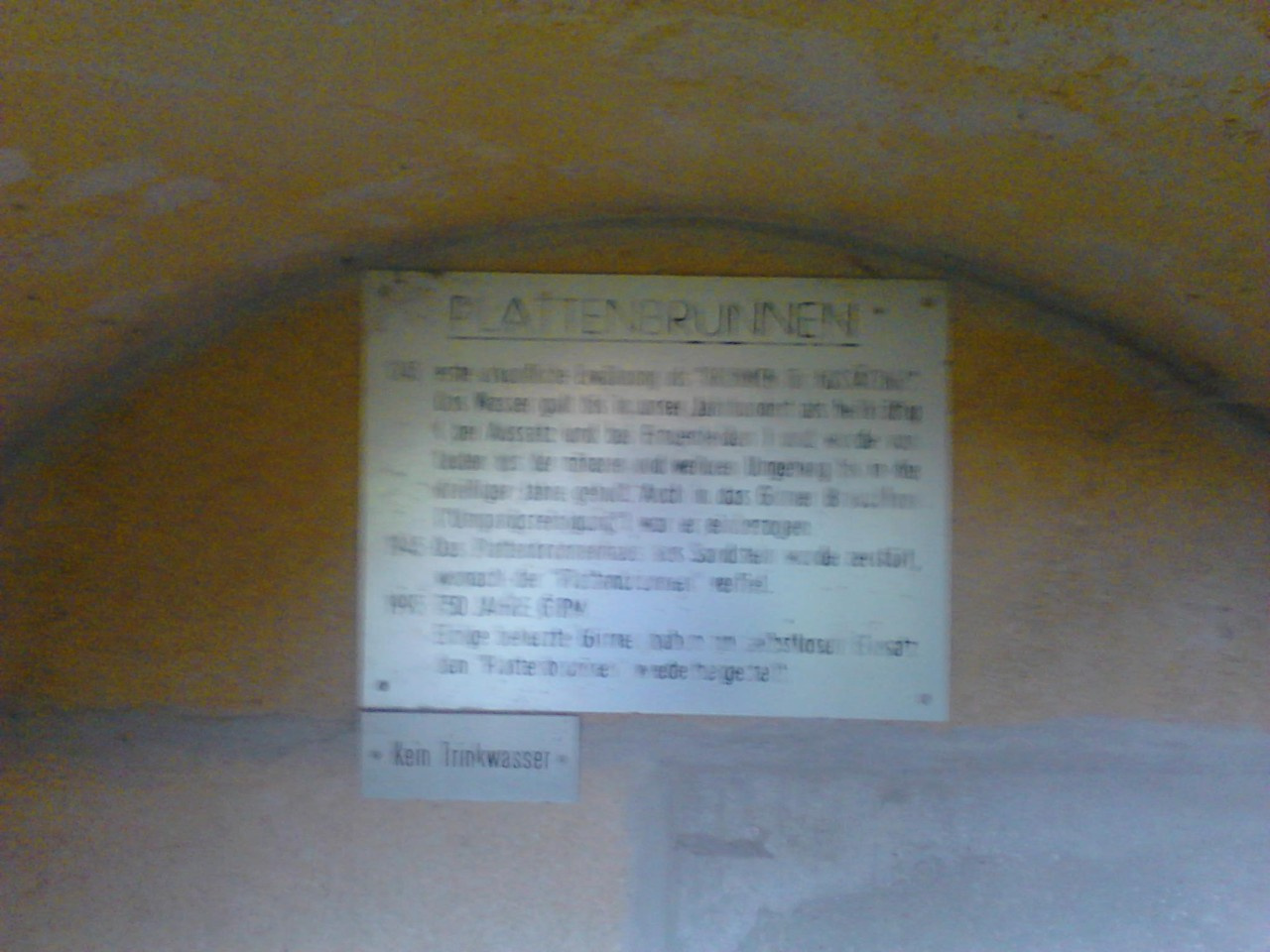 Plattenbrunnen