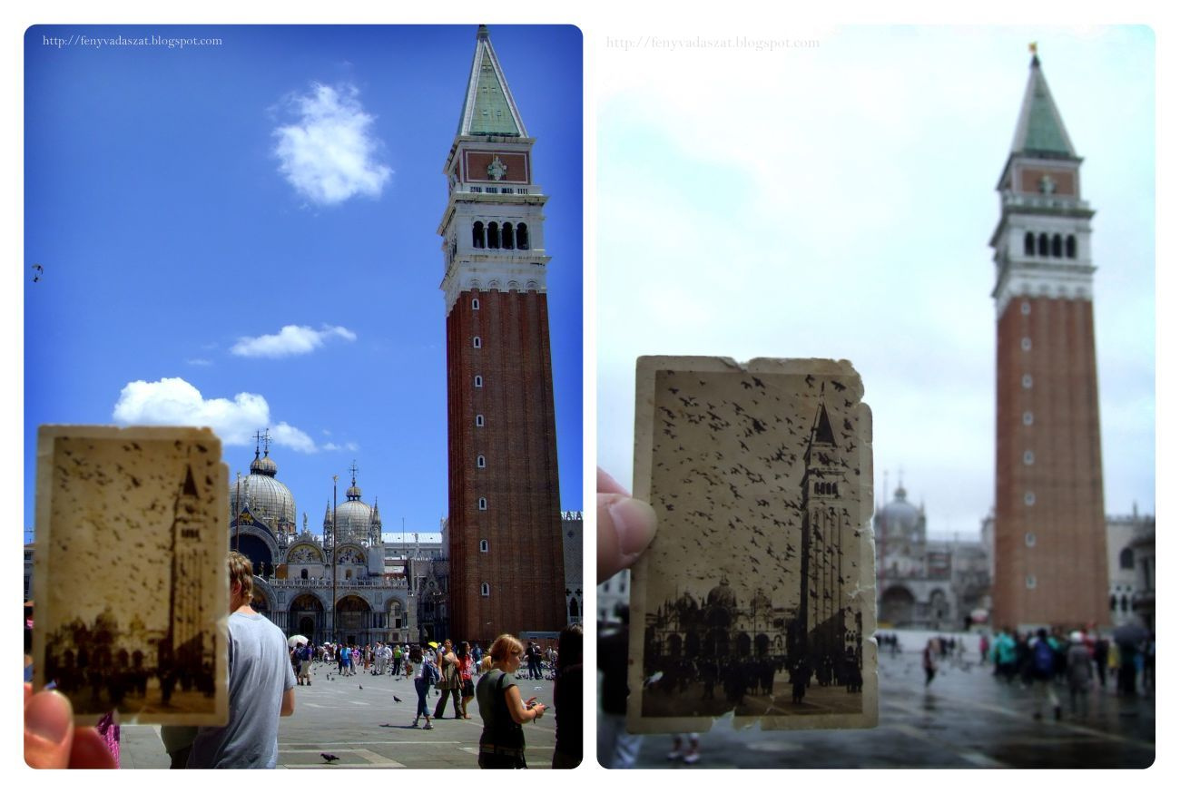Velence 2007 és 2012 és egy nagyon régi kép :)