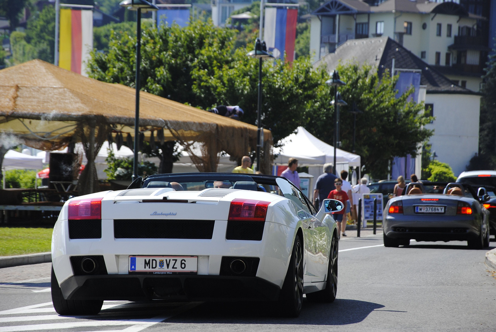 Lamborghini Gallardo Spyder és Maserati Spyder