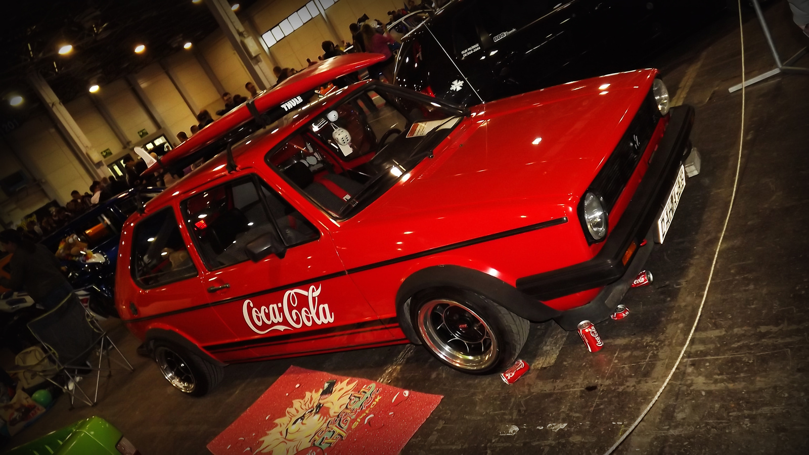 Vw Golf I Coca Cola