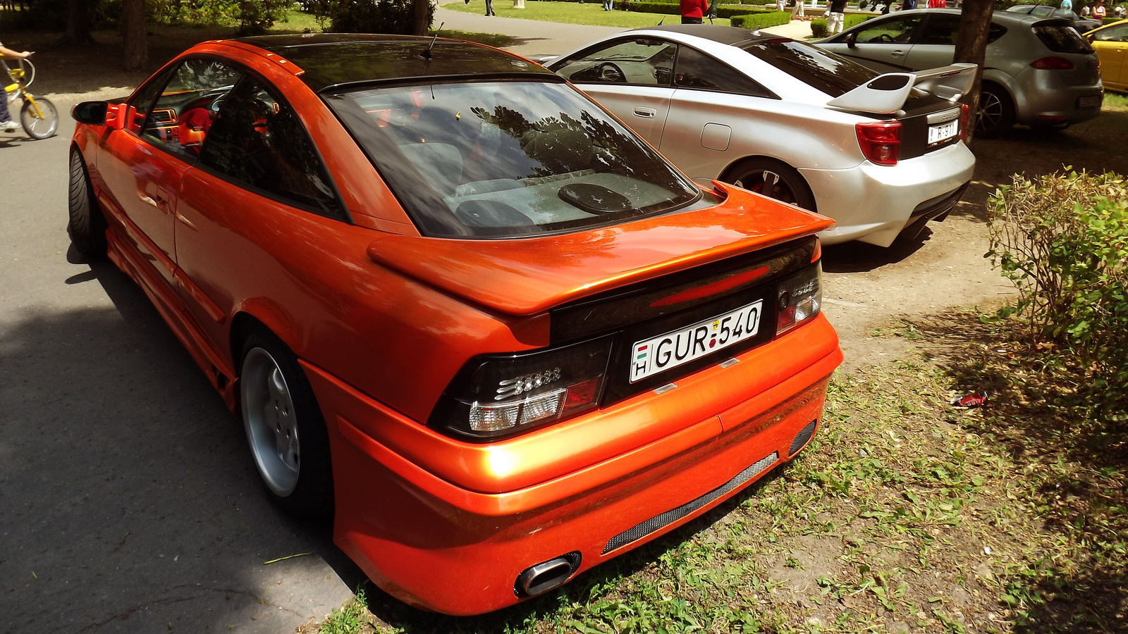 Opel Calibra and Toyota Celica