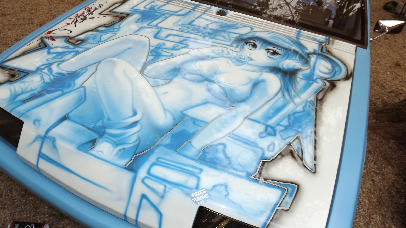 Citroen Bx Airbrush