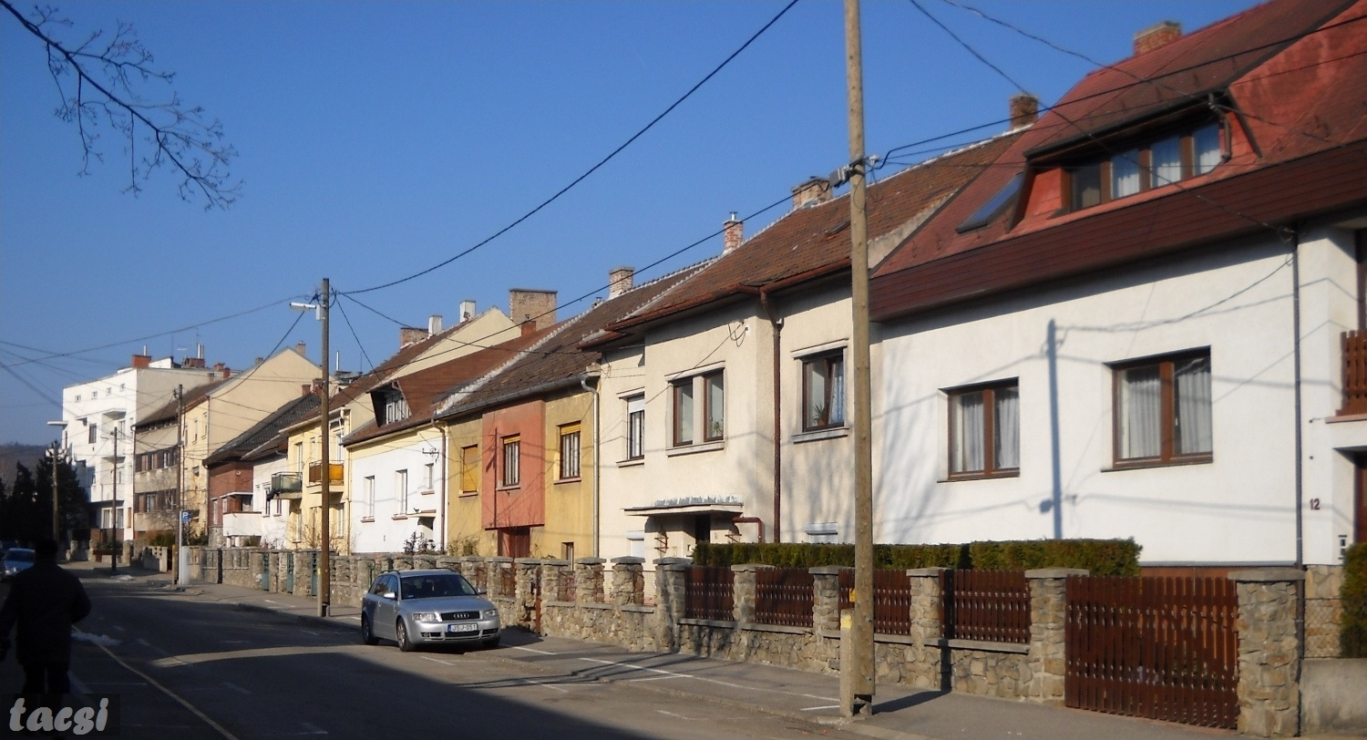 Zsilip utca páros oldala
