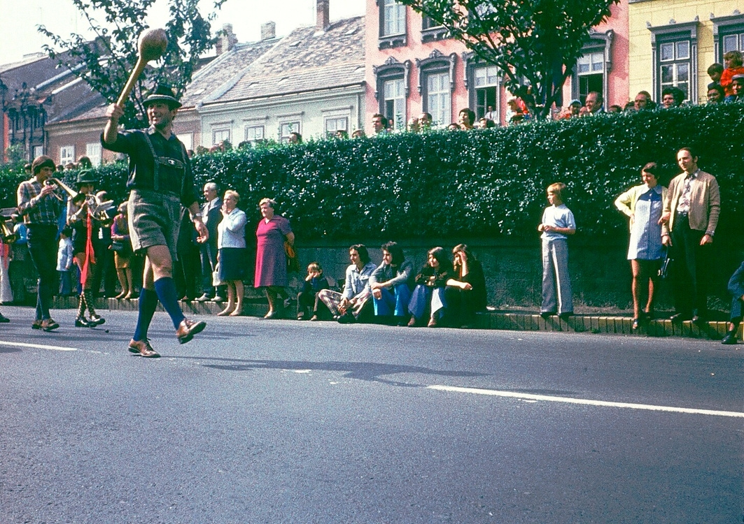 1975. Szüreti felvonulás a Várkerületen 2.