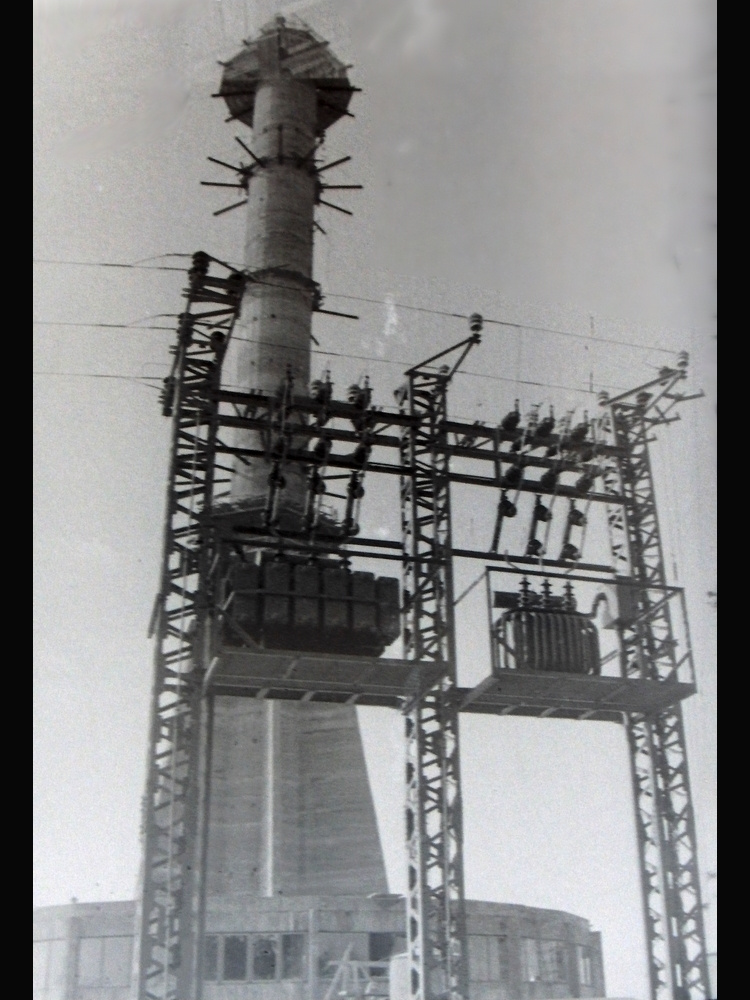 1969.03. Épül a soproni TV átjátszó torony