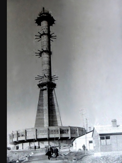 1969 kora tavasz: épül a soproni TV átjátszó torony