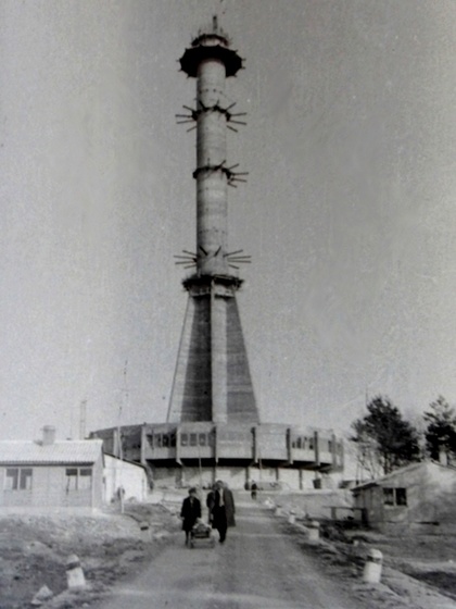 1969. március: épül a soproni TV átjátszó torony
