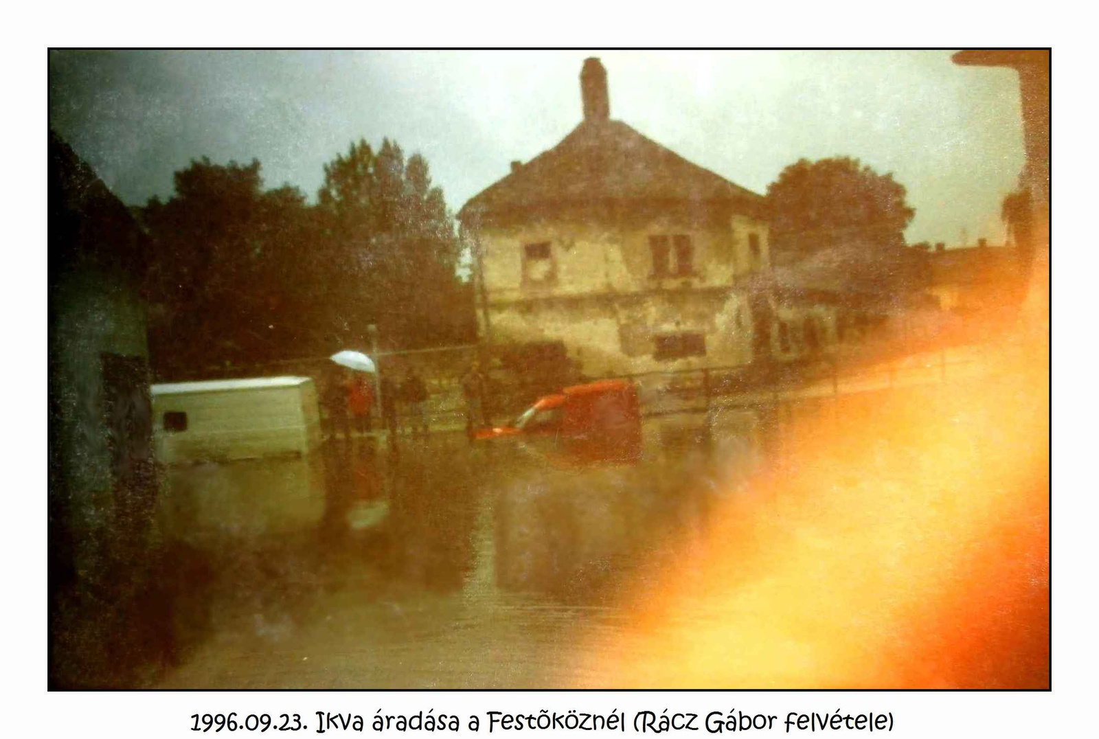 1996.09.23. Ikva áradás, Festőköznél Rácz Gabi felv. (5)