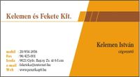 Kelemen és Fekete kft