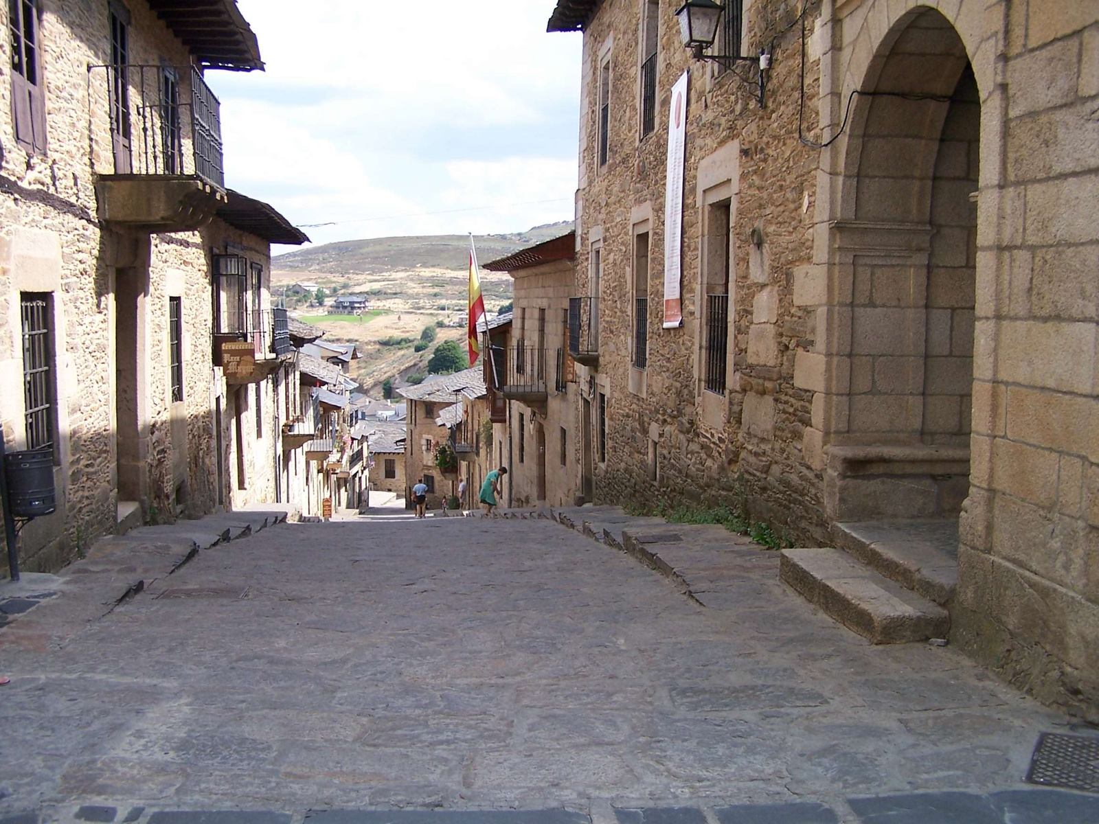 en calle en Hospital de Orbigo