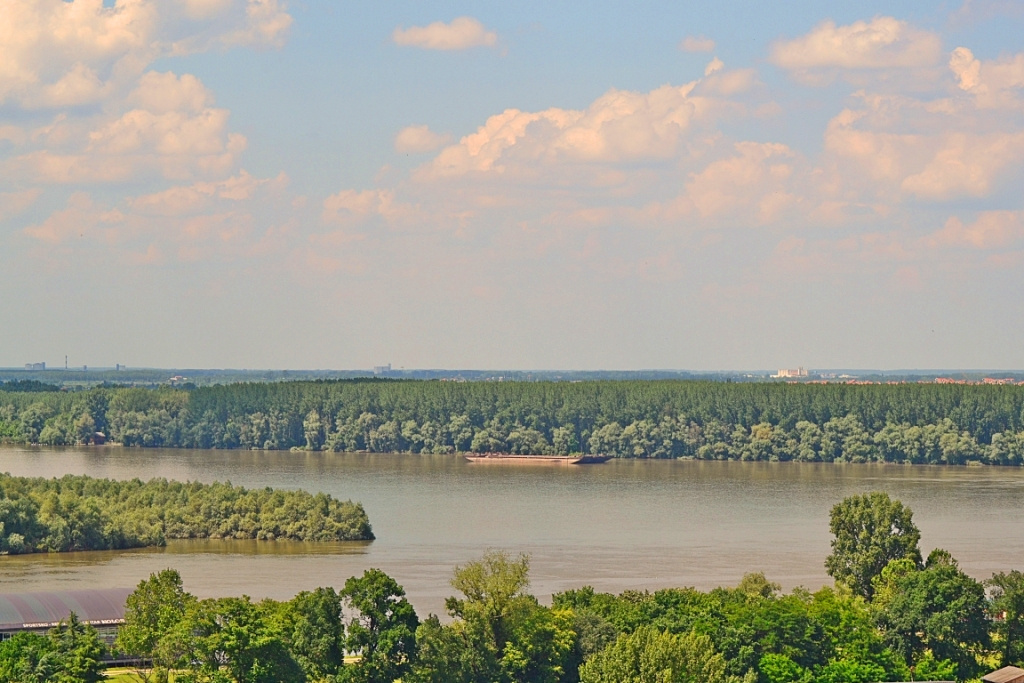 Száva és a Duna találkozása