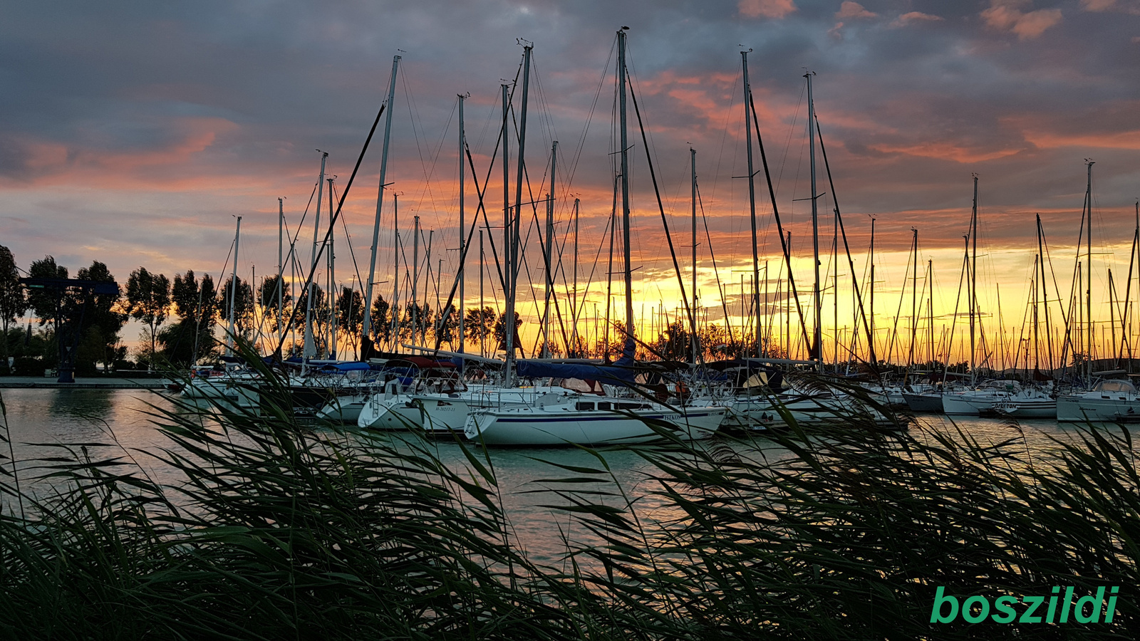 Balatonlellei naplemente 20180826