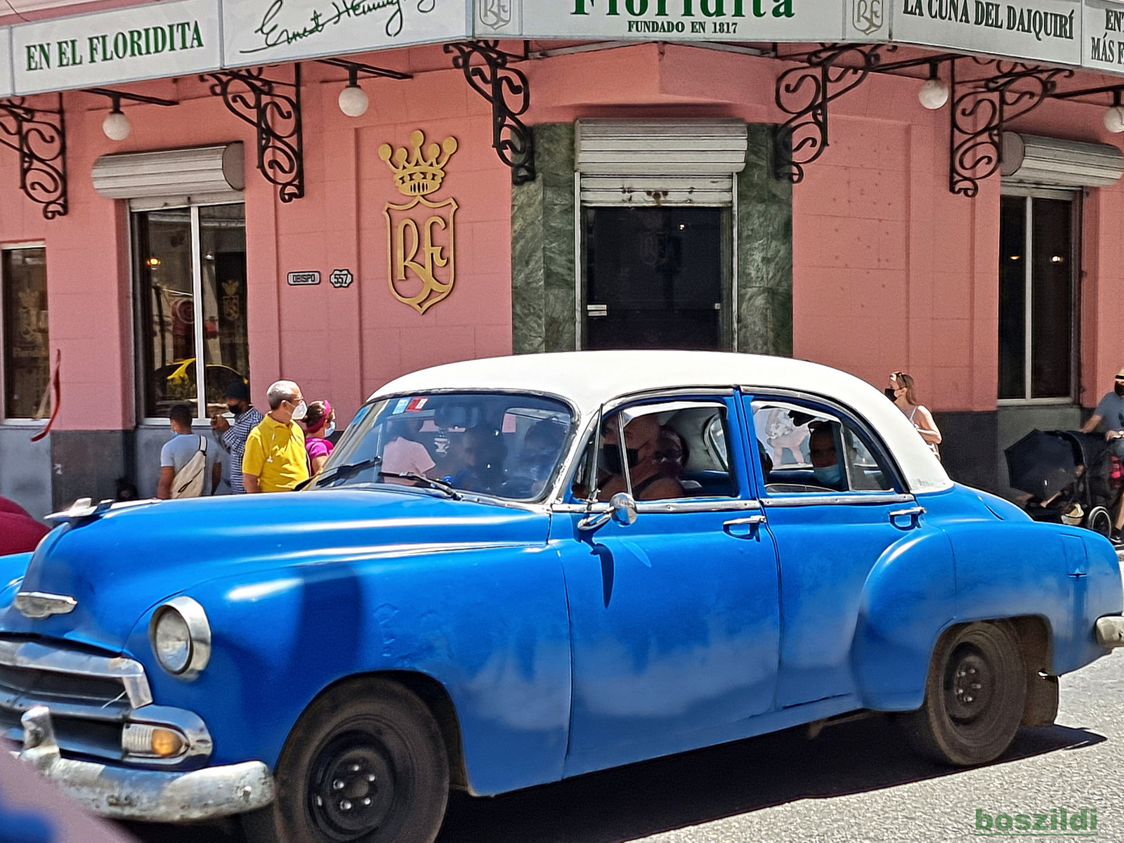Havanna, Floridita bár előtt