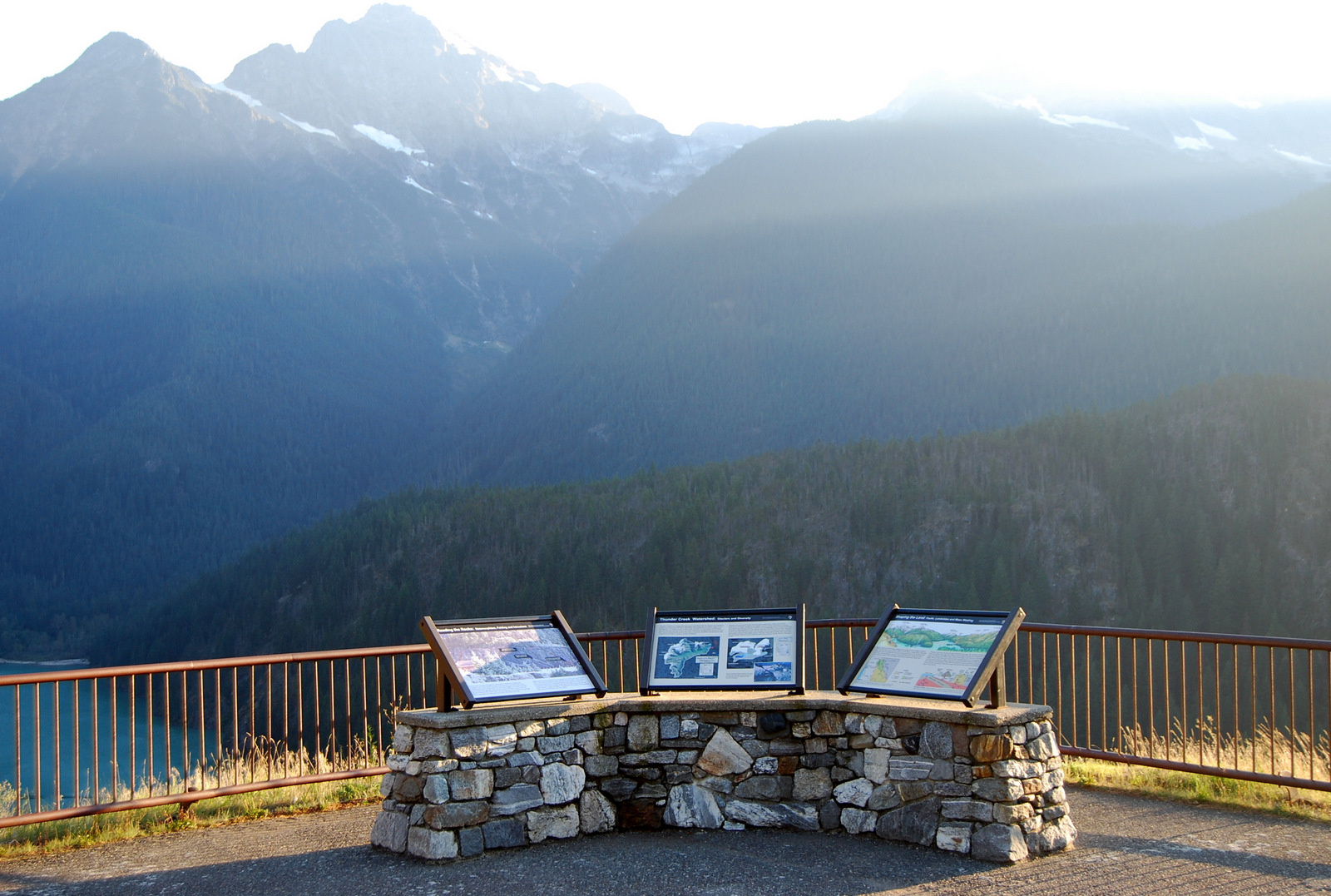 US13 0913 081 Diablo Lake Overlook, North Cascades NP, WA