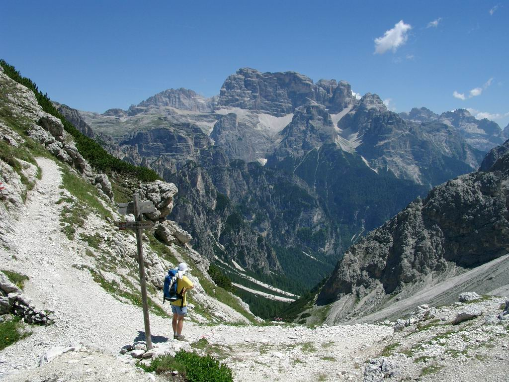 07170027 Sentiero Bonacossa, Dolomitok, IT