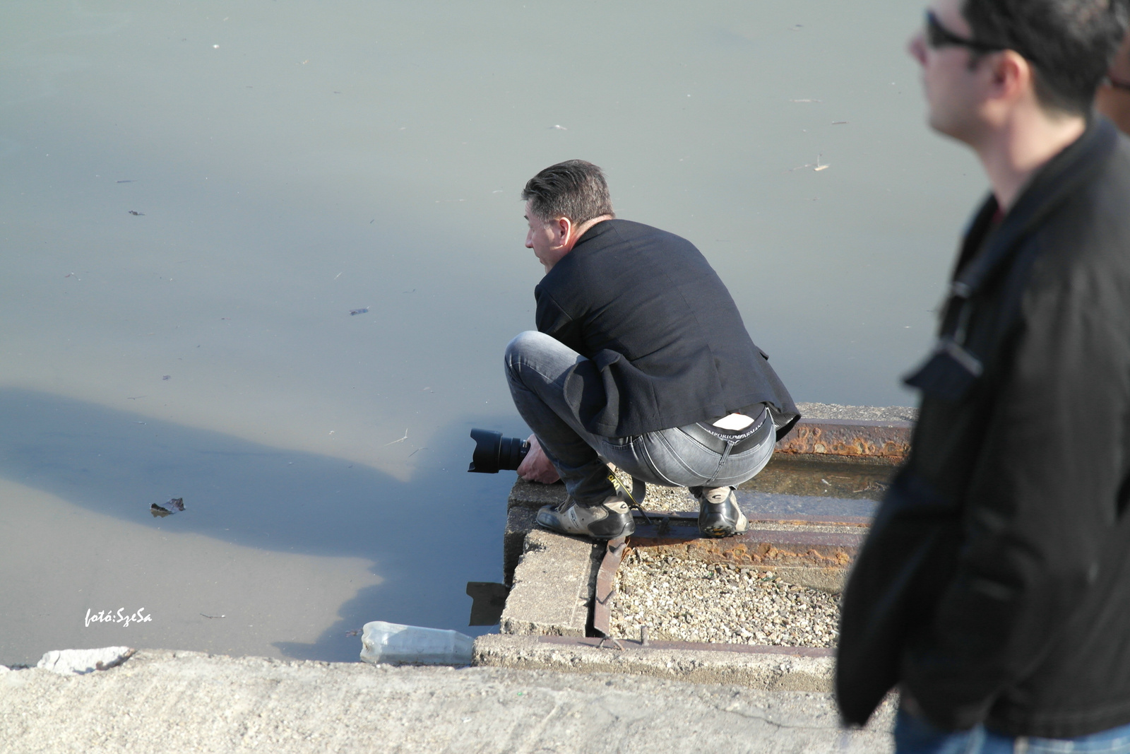 A "fotómodell" a Tisza