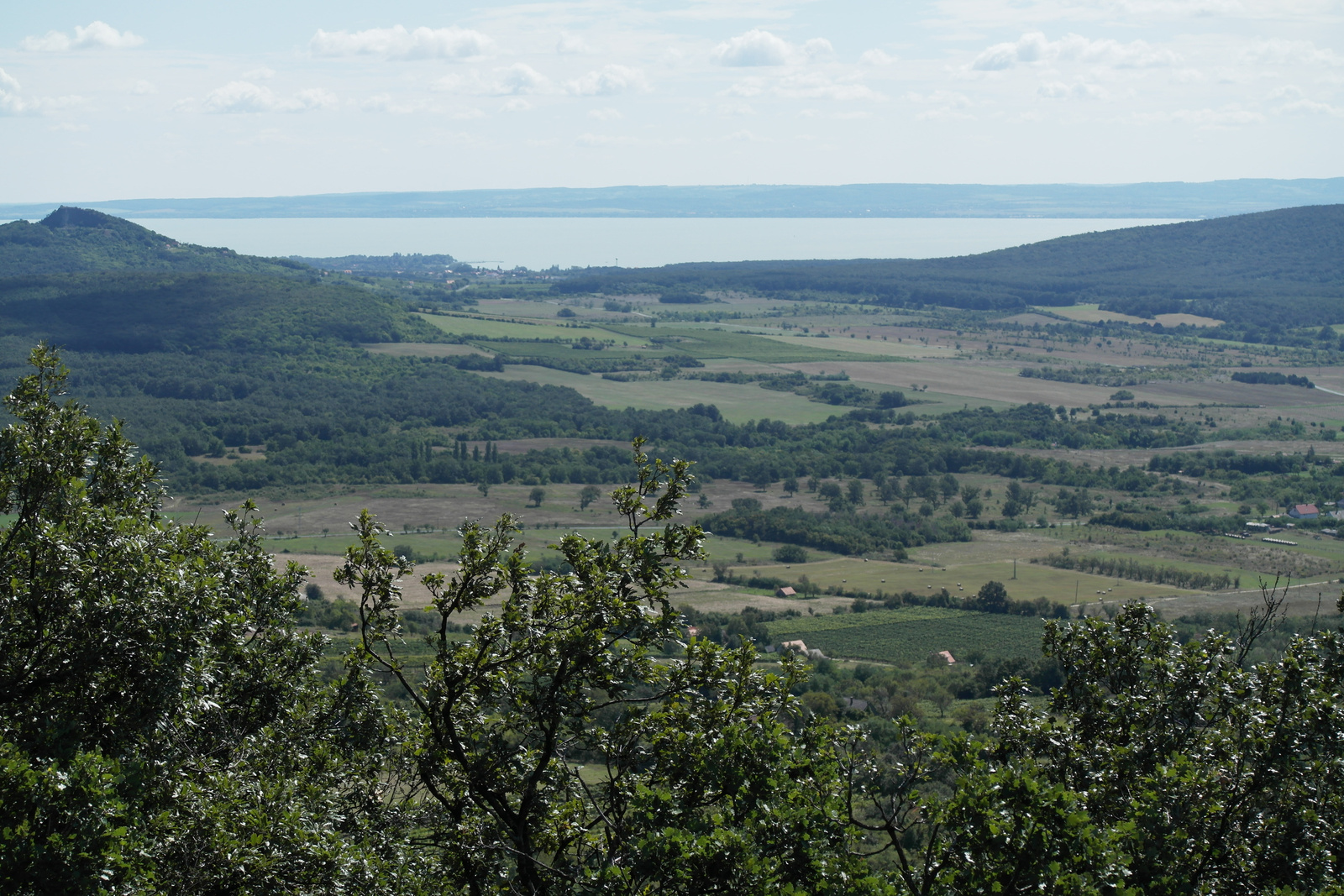 Balaton az Ötvös kilátóból