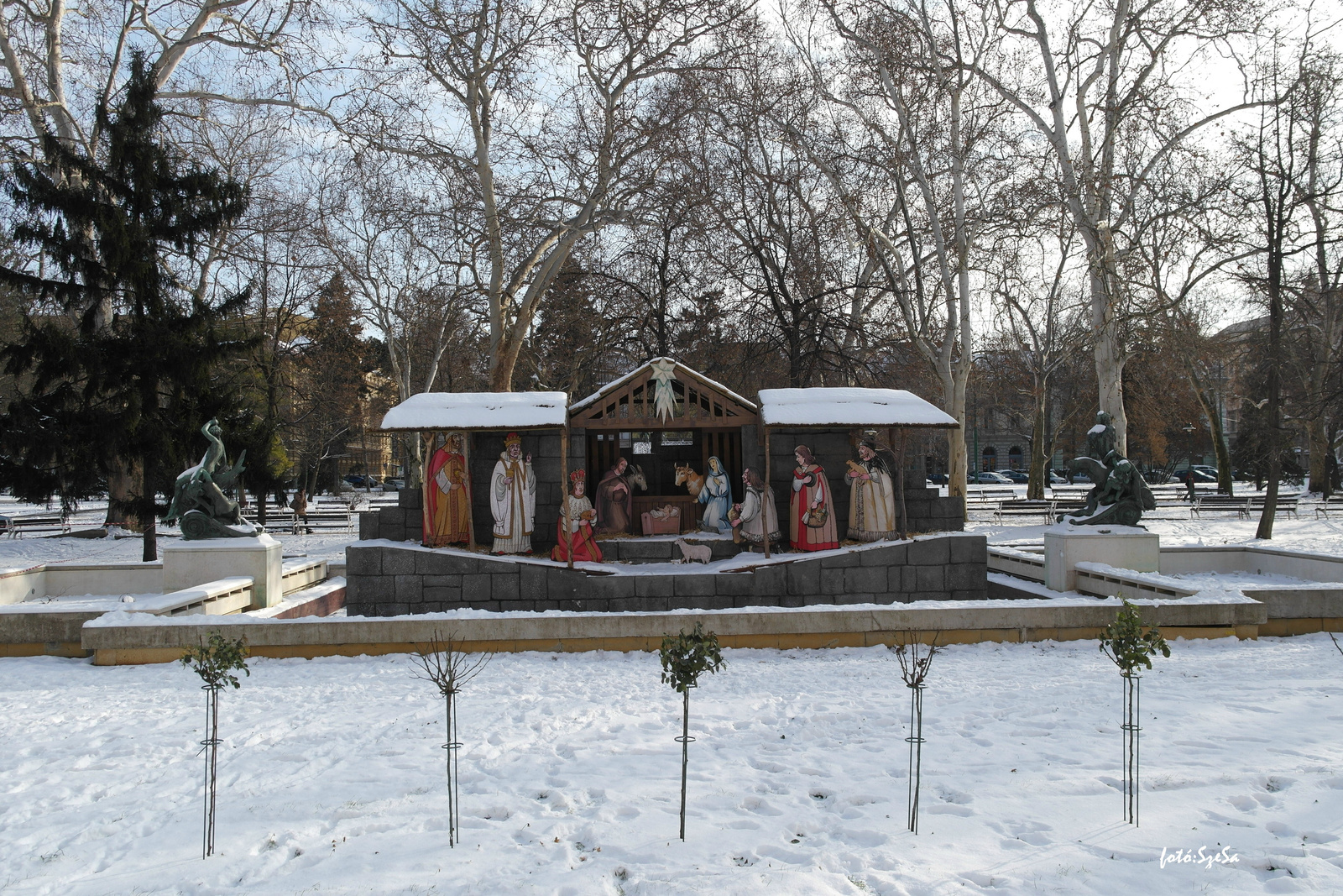 Széchenyi tér karácsonya....