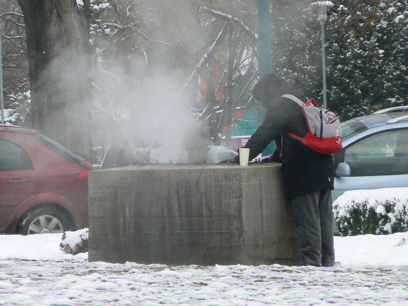 Maszek melegedő