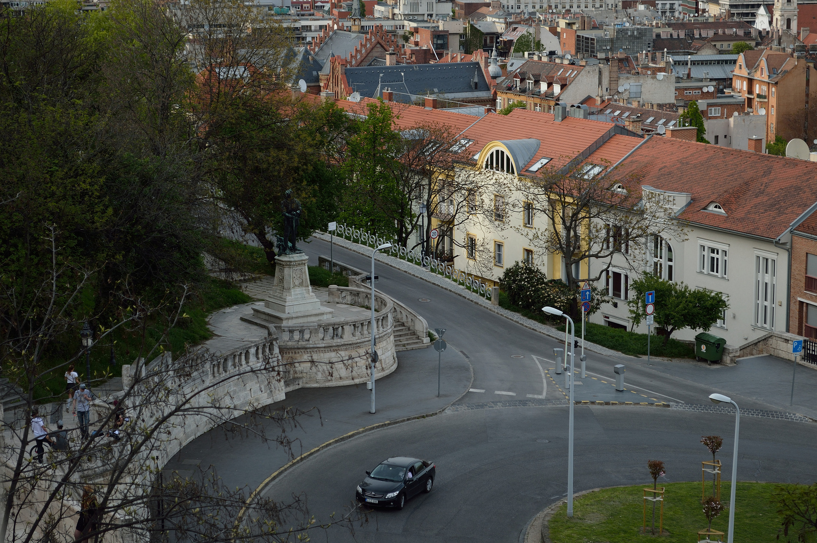 Budapest a Halásbástyáról