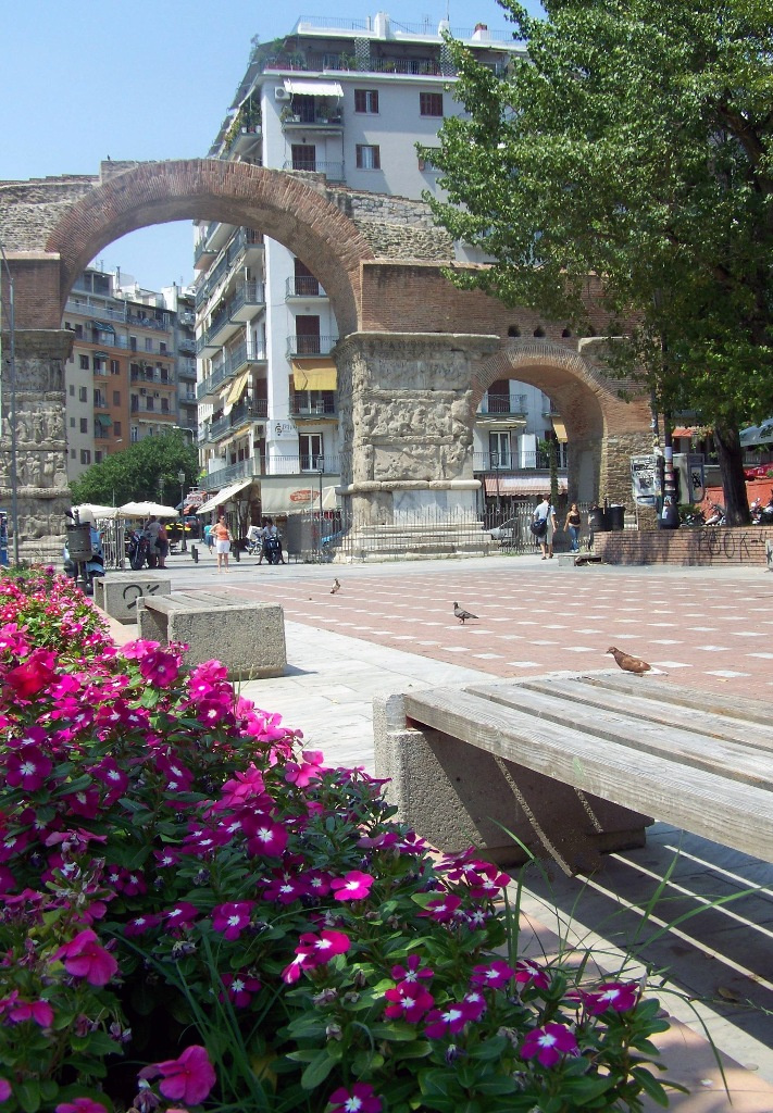 Diadalív, Thessalonikiben