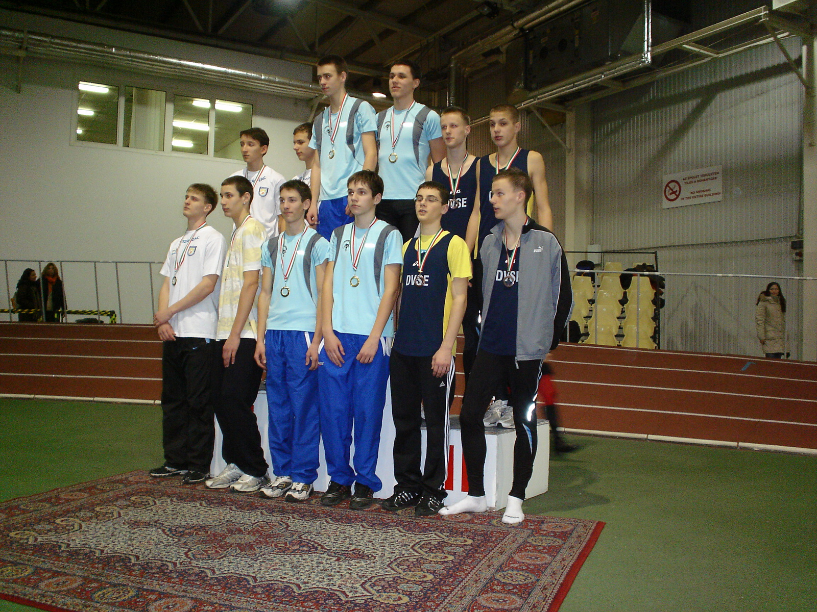 4x200m fiú dobogó