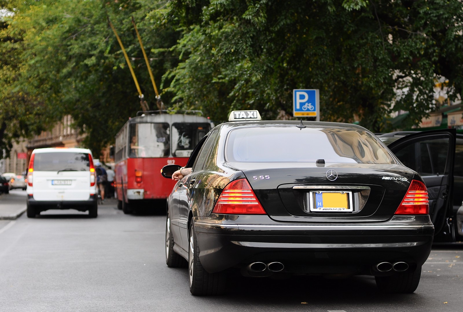 Mercedes S 55 AMG Taxi