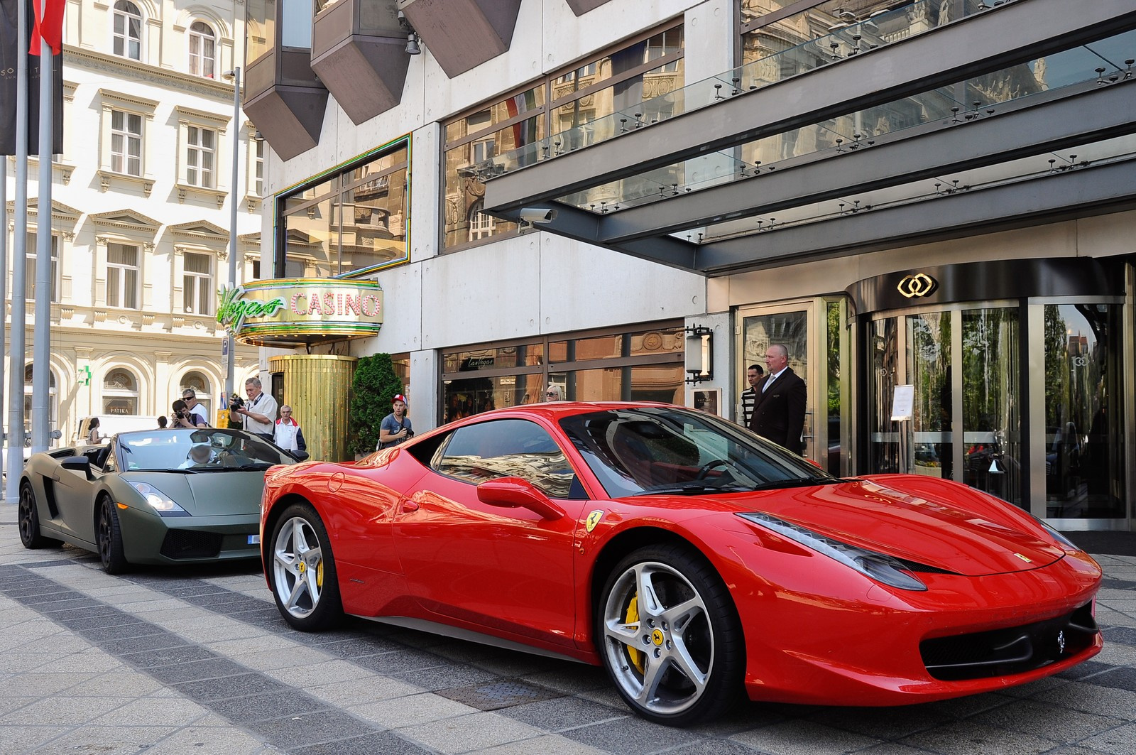 Lamborghini Gallardo Spyder - Ferrari 458 Italia combo