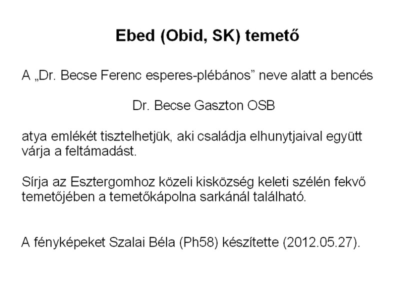 Ebed SK Gaszton