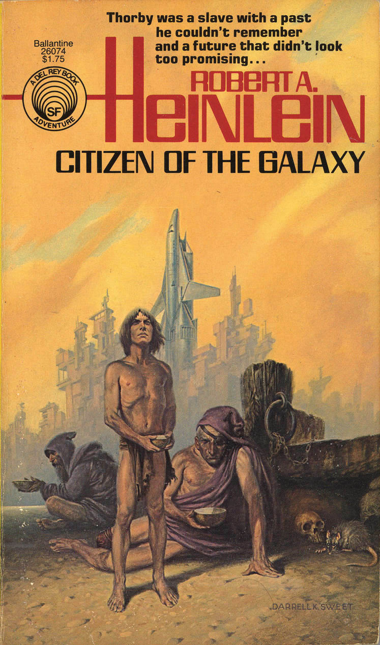 Robert A Heinlein Citizen of the Galaxy DELREY DKS 2