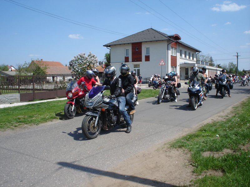 Téglási motoros felvonulás 2012