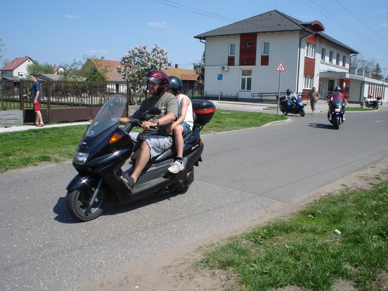 Téglási motoros felvonulás 2012