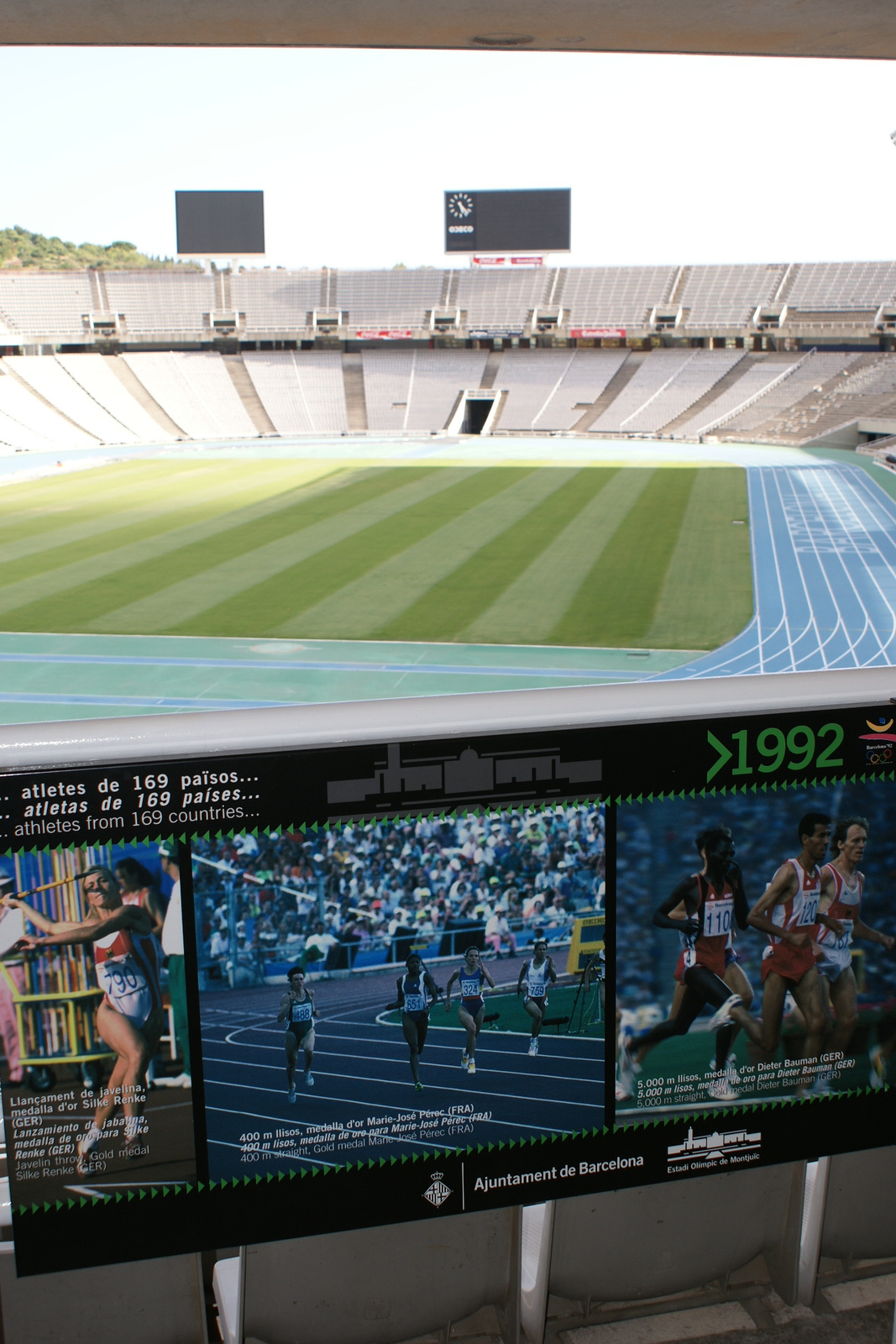 Olimpiai Stadion 7 Montjuic Barcelona