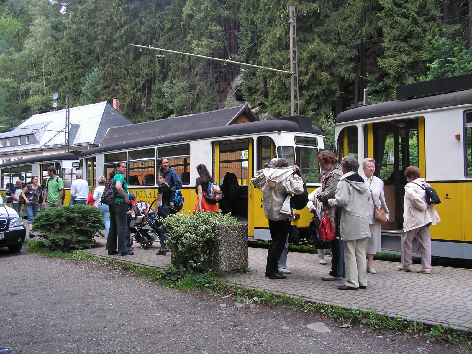 Bad Schandau (Žandov), Kirnitzschtalbahn felső végá