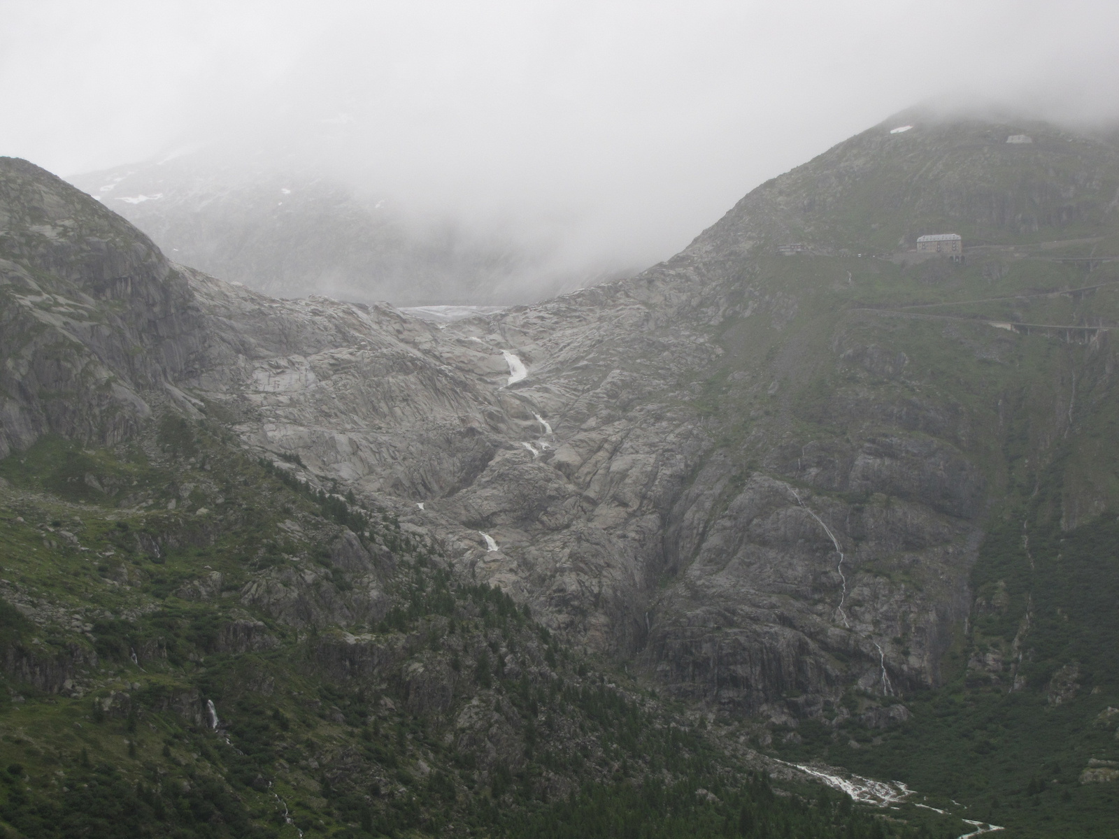 Svájc, Furkapass, Rhonegletscher, SzG3