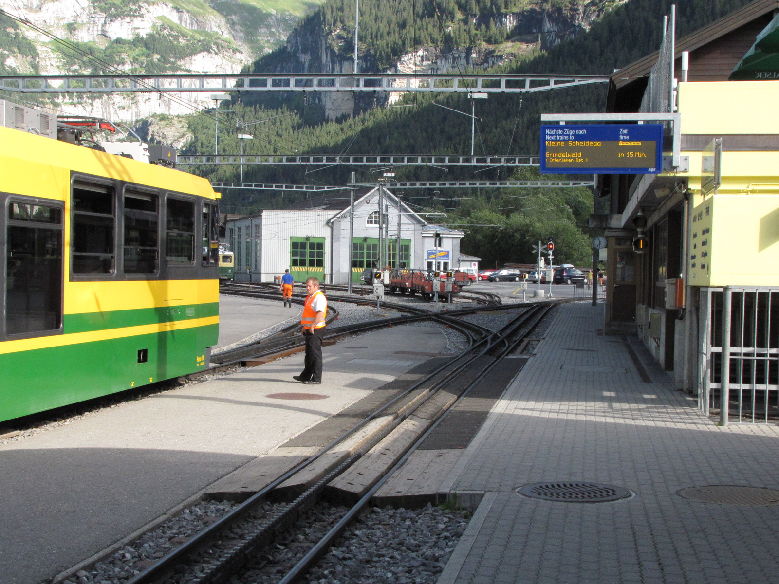 Svájc, Jungfrau Region, fogaskerekű, SzG3