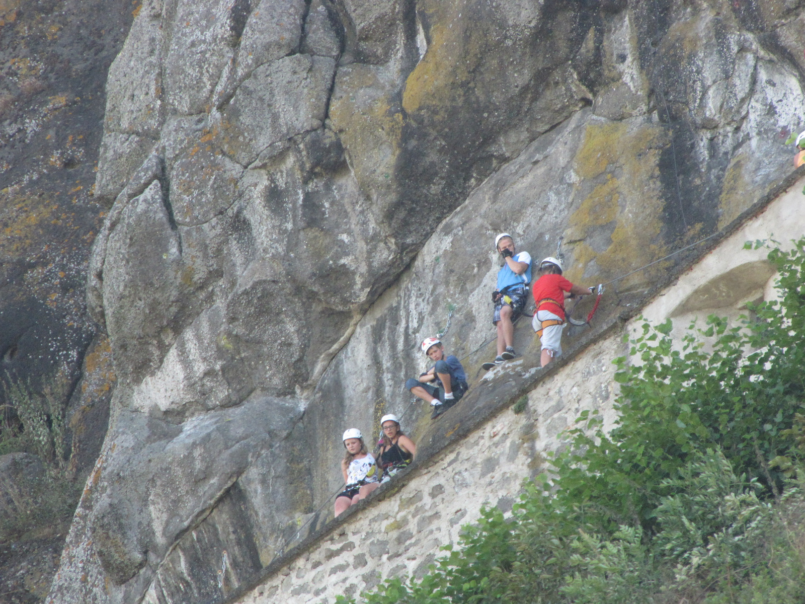 Riegersburg, a fellegvár, Klettersteig, SzG3