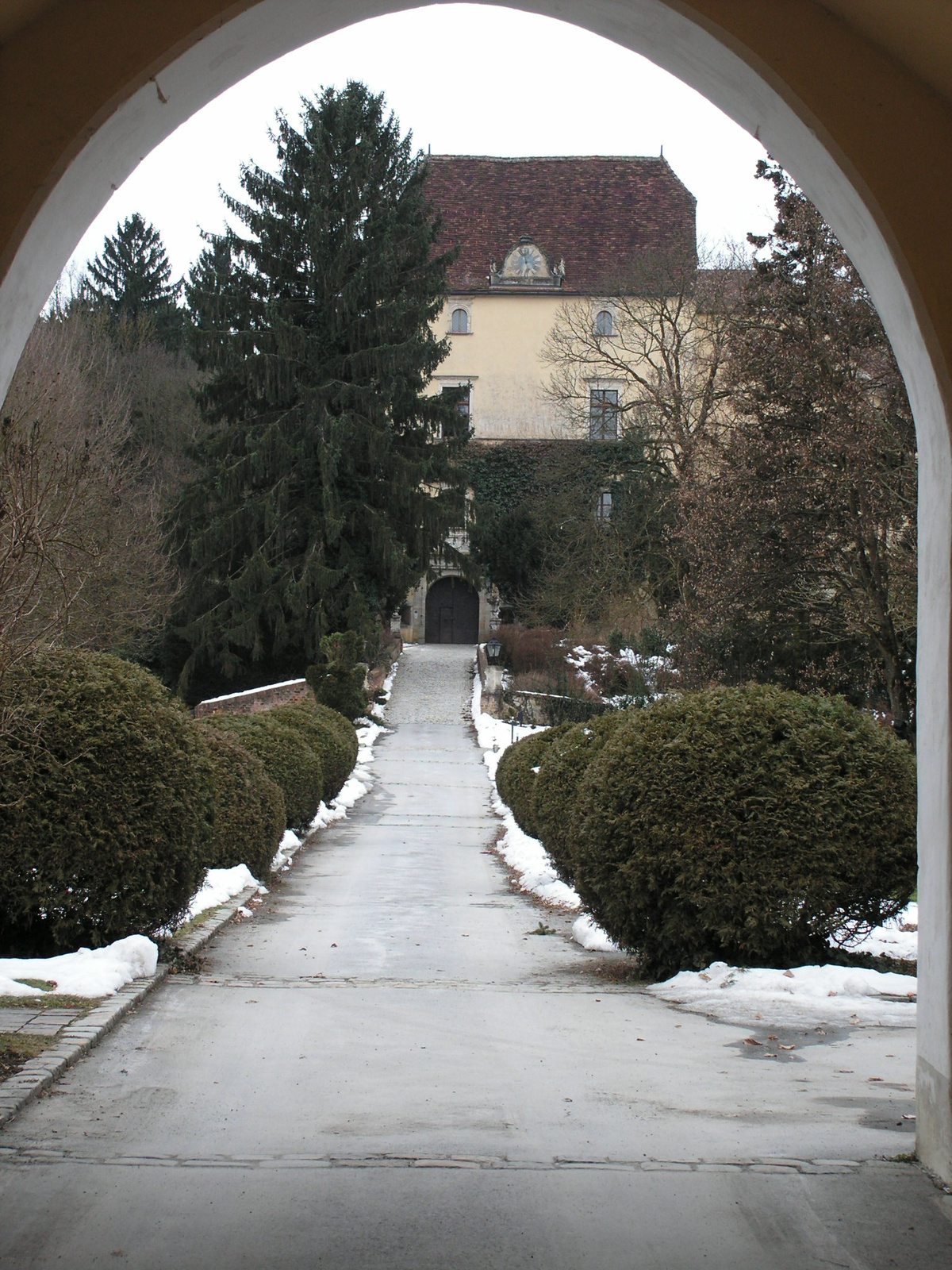 Ausztria, az Obermayerhofen kastély, SzG3