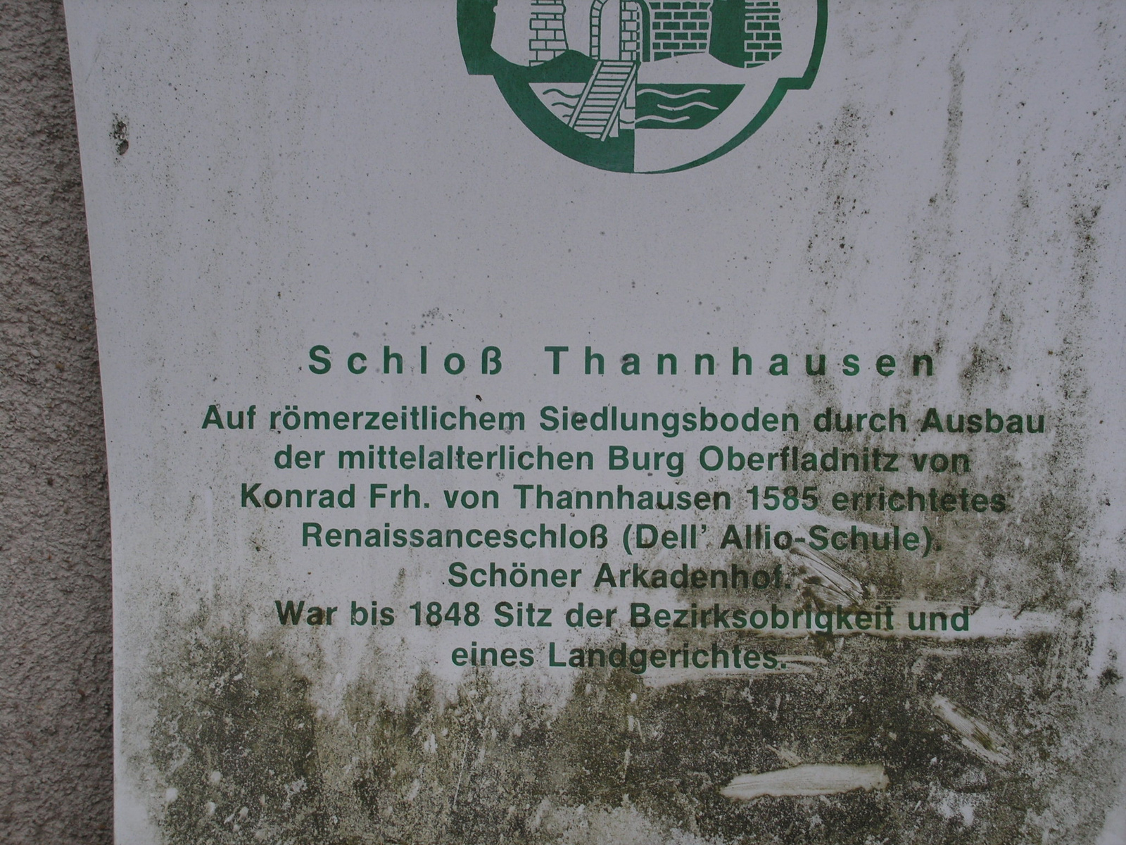 Oberfladnitz/Thannhausen, Schloß Thannhausen, SzG3