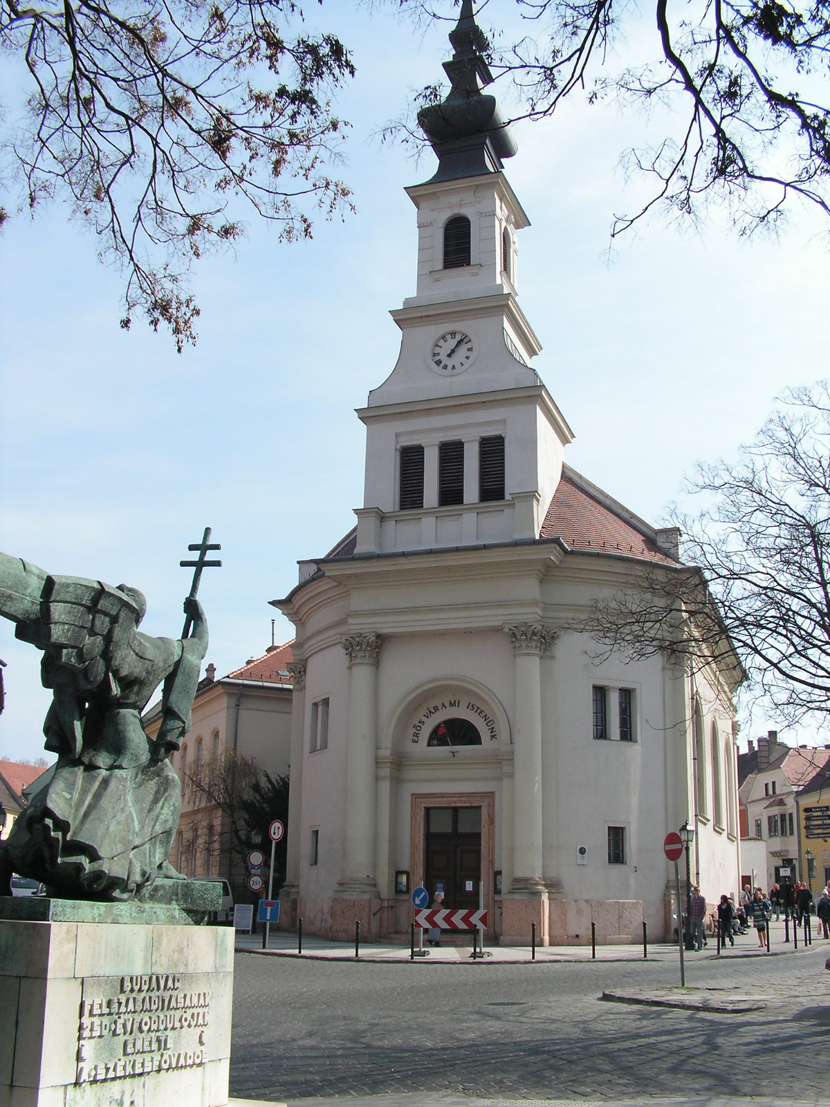Budapest, a Budai várnegyed, az evangélikus templom, SzG3