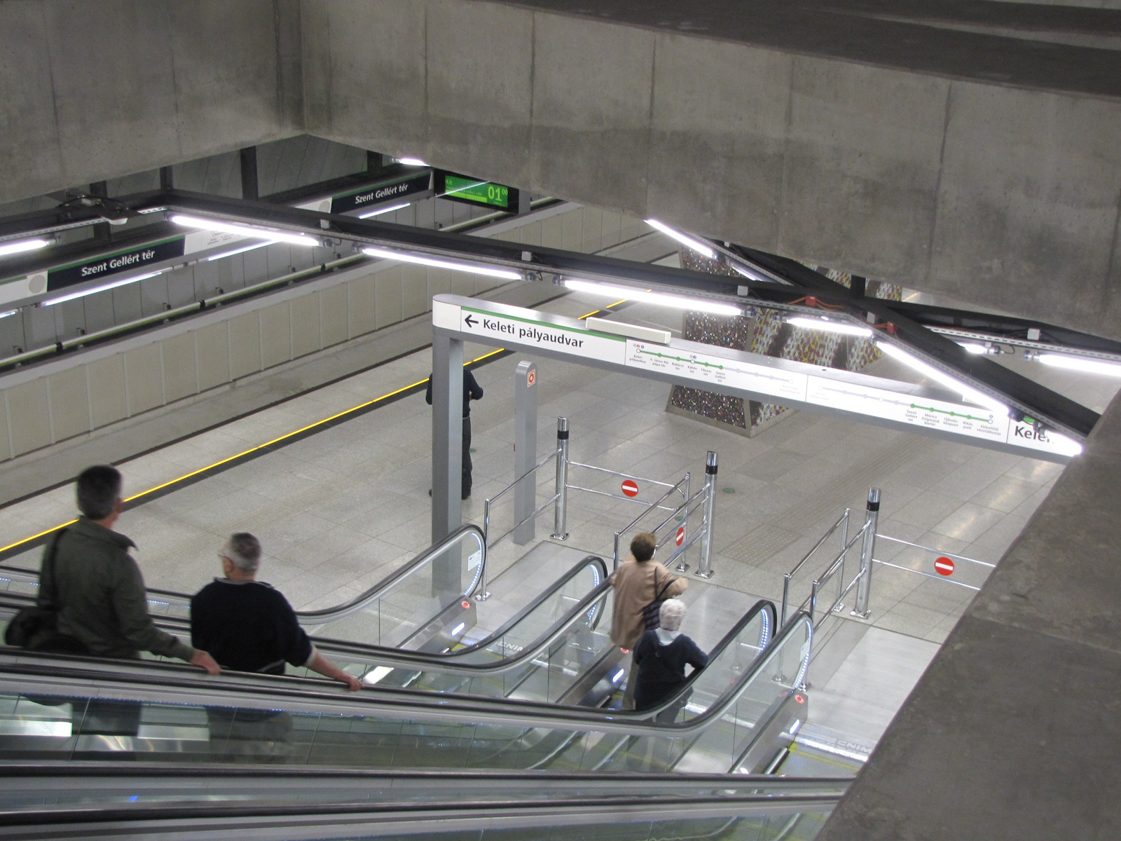 Budapest, a 4-es metró Szent Gellért téri megállója, SzG3