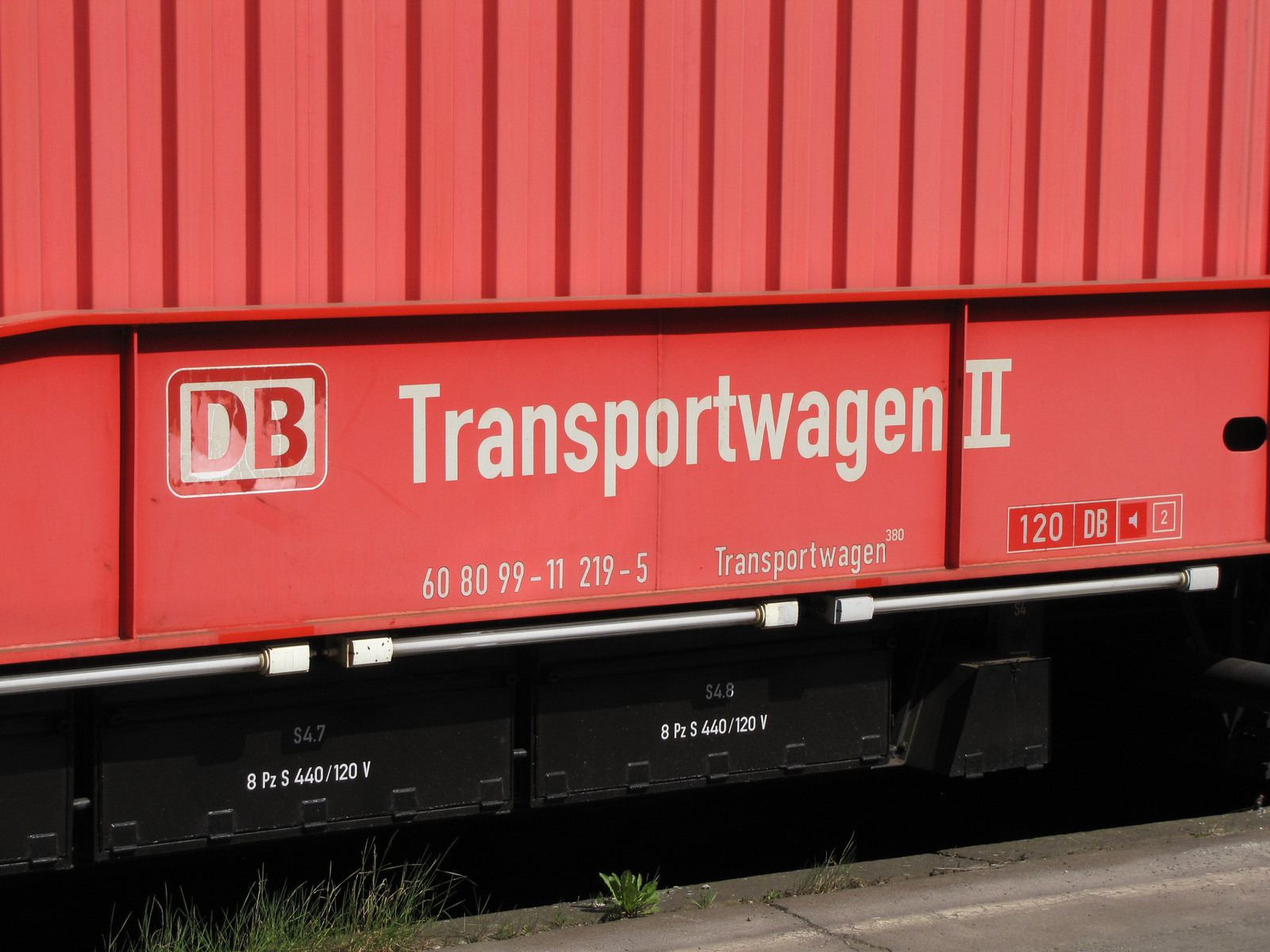 Transportwagen II DB 60 80 99 -11 219- 5, SzG3