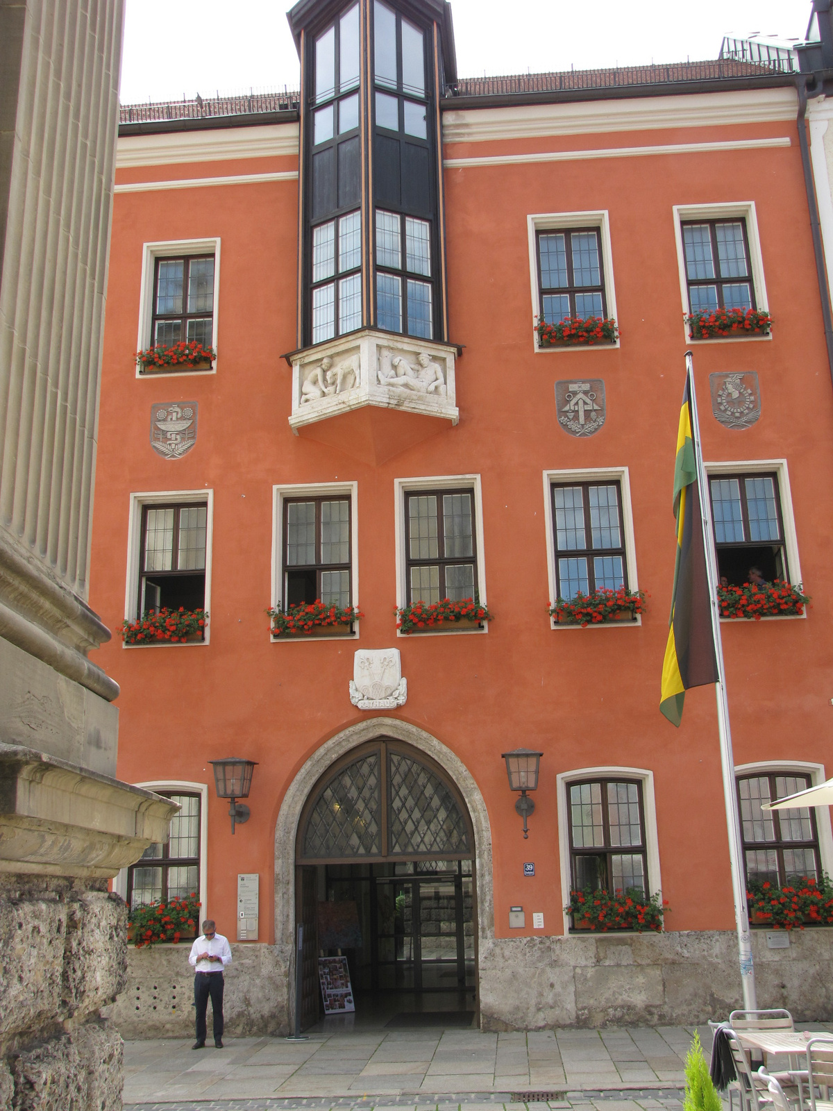 Traunstein, a Városháza, SzG3
