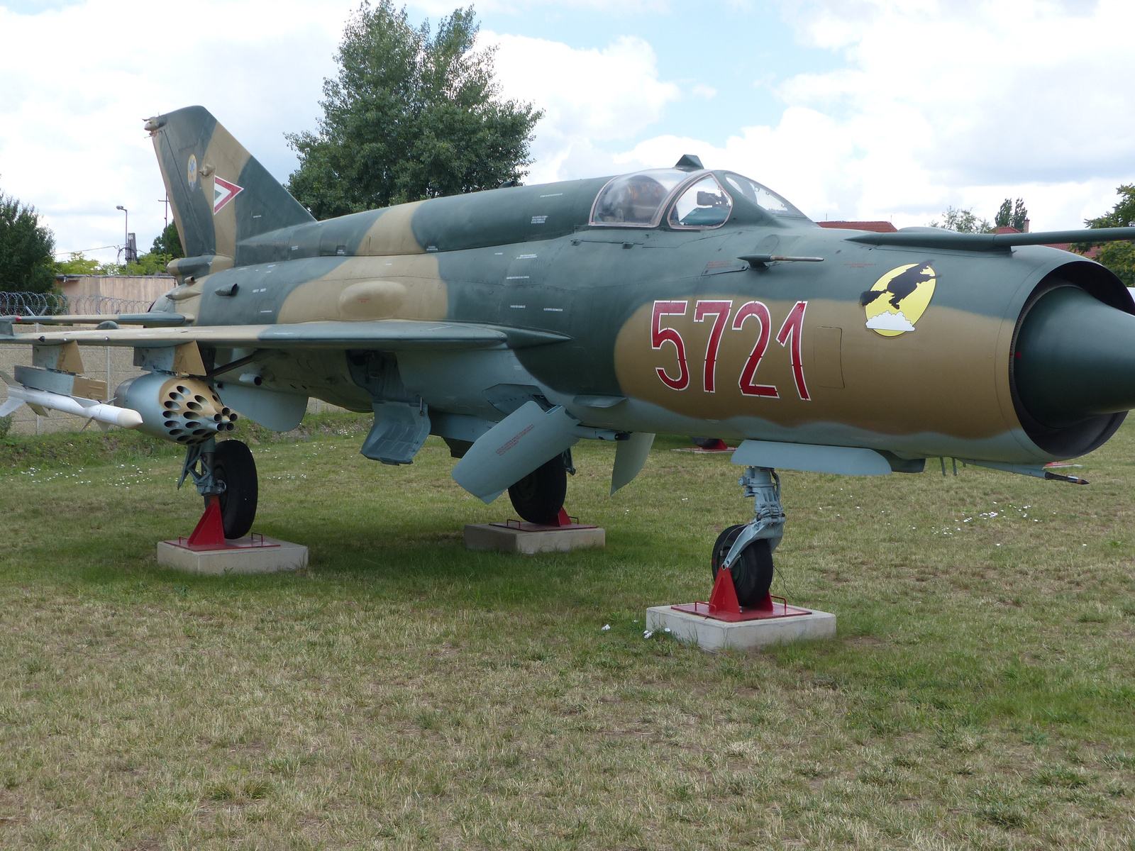 Szolnok, Rep Tár, MIG-21BISZ 75 AP (Fishbed-L), SzG3