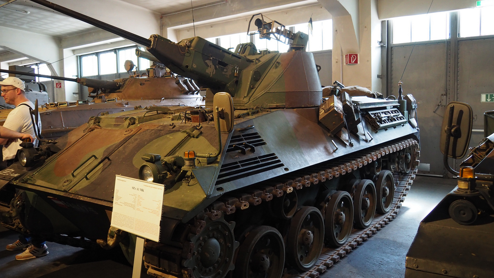 az Arsenal, Panzerhalle, SPz A1 MK, SzG3