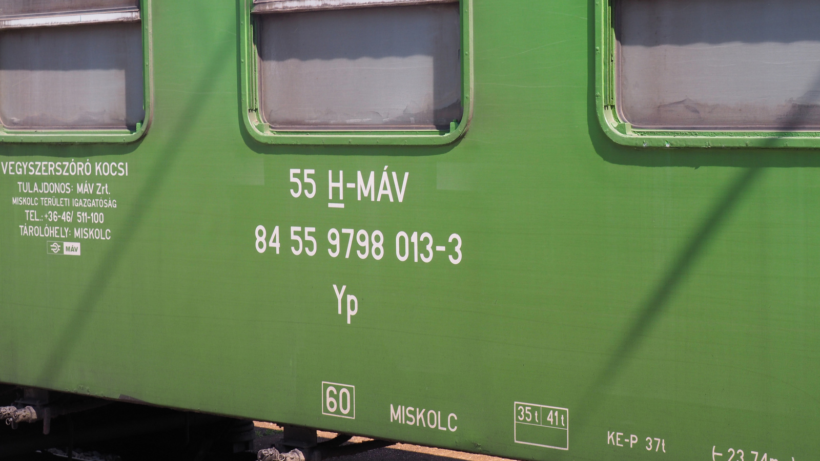 H-MÁV 84 55 9798 012-2, SzG3