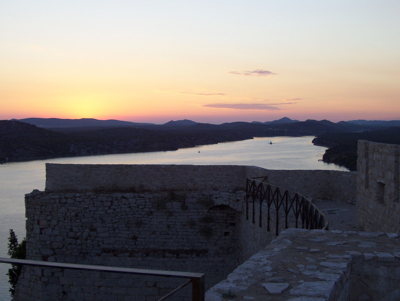 Sibenik, várból