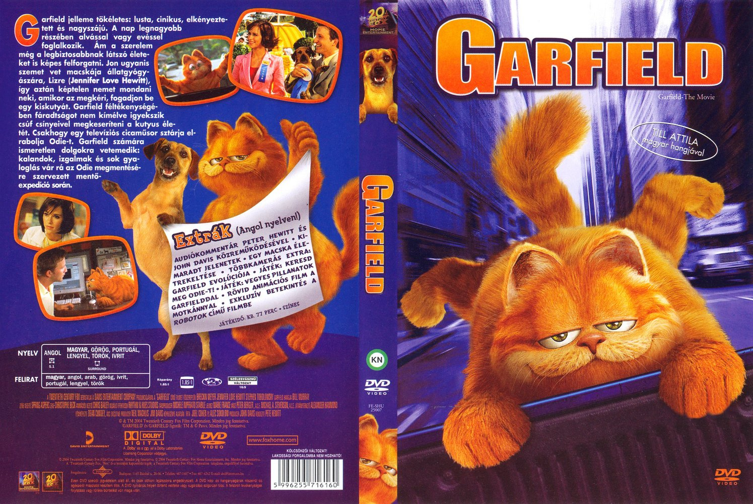 Garfield The Movie Hungarian