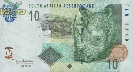 Dél-Afrika 10 rand E