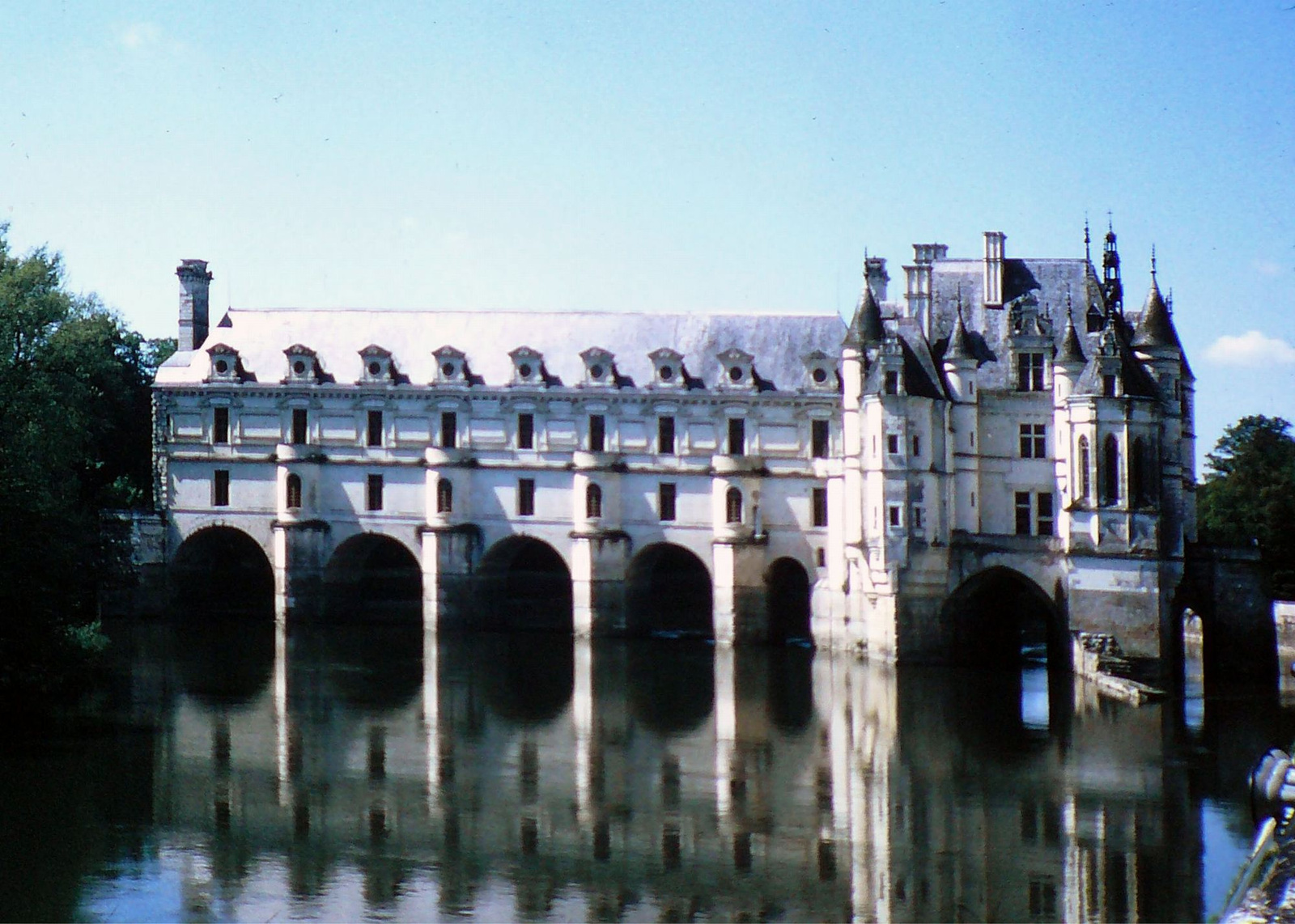 Chenonceaux, Loire völgye, 1973